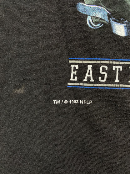 1993 SALEM x DALLAS COWBOYS Made in USA Size XL Vintage NFL T-Shirt / A4664