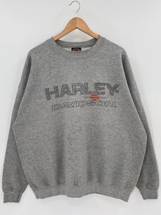 1999 HARLEY DAVIDSON Size XXL Vintage Sweat-Shirt / K6748