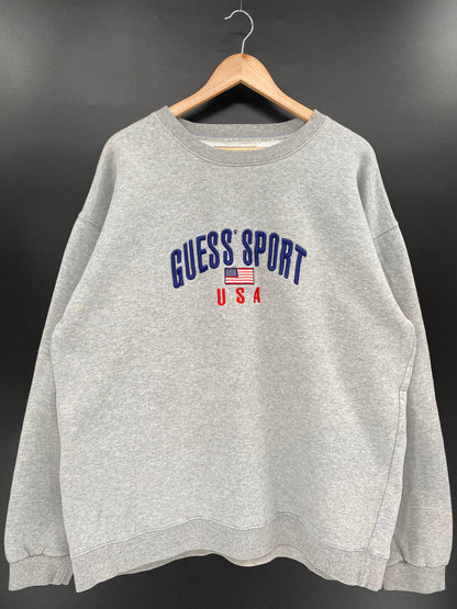 Vintage GUESS SPORTS Size XL Sweat-shirt / K4302