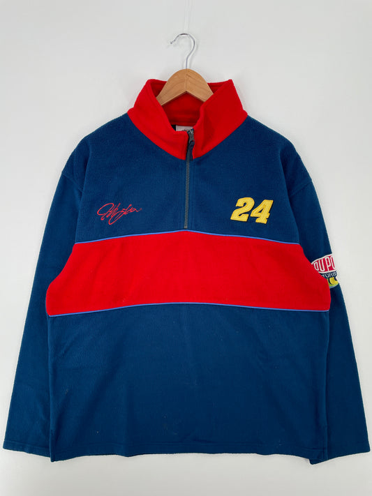 Vintage DUPONT x JEFF GORDON Size L Racing Fleece / A8607