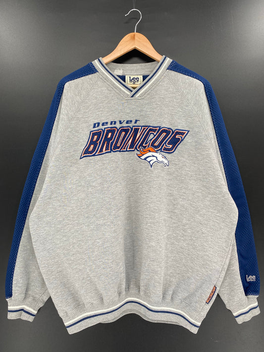 90’s DENVER BRONCOS Size XL  NFL Sweat shirt / K5702