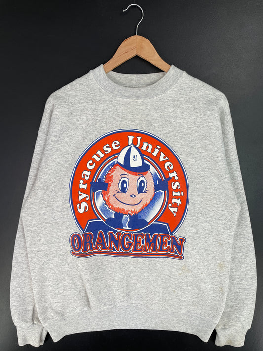 90's SYRACUSE UNIVERSITY ORANGEMEN Made in USA Size XL Vintage College Sweat-shirt / A9966