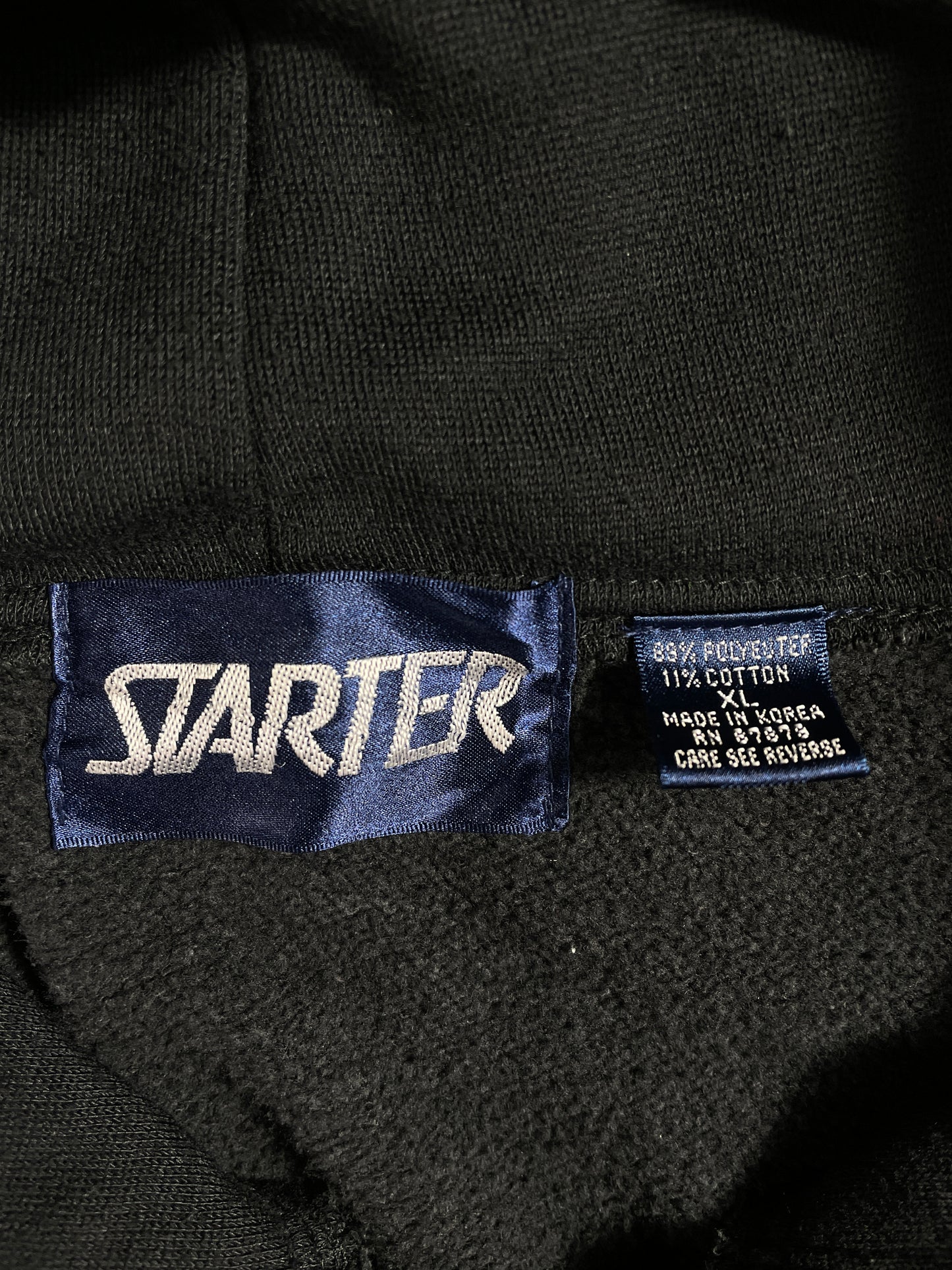90's RAIDERS Size XL Vintage NFL Hoodie Sweat-Shirt / E5753S