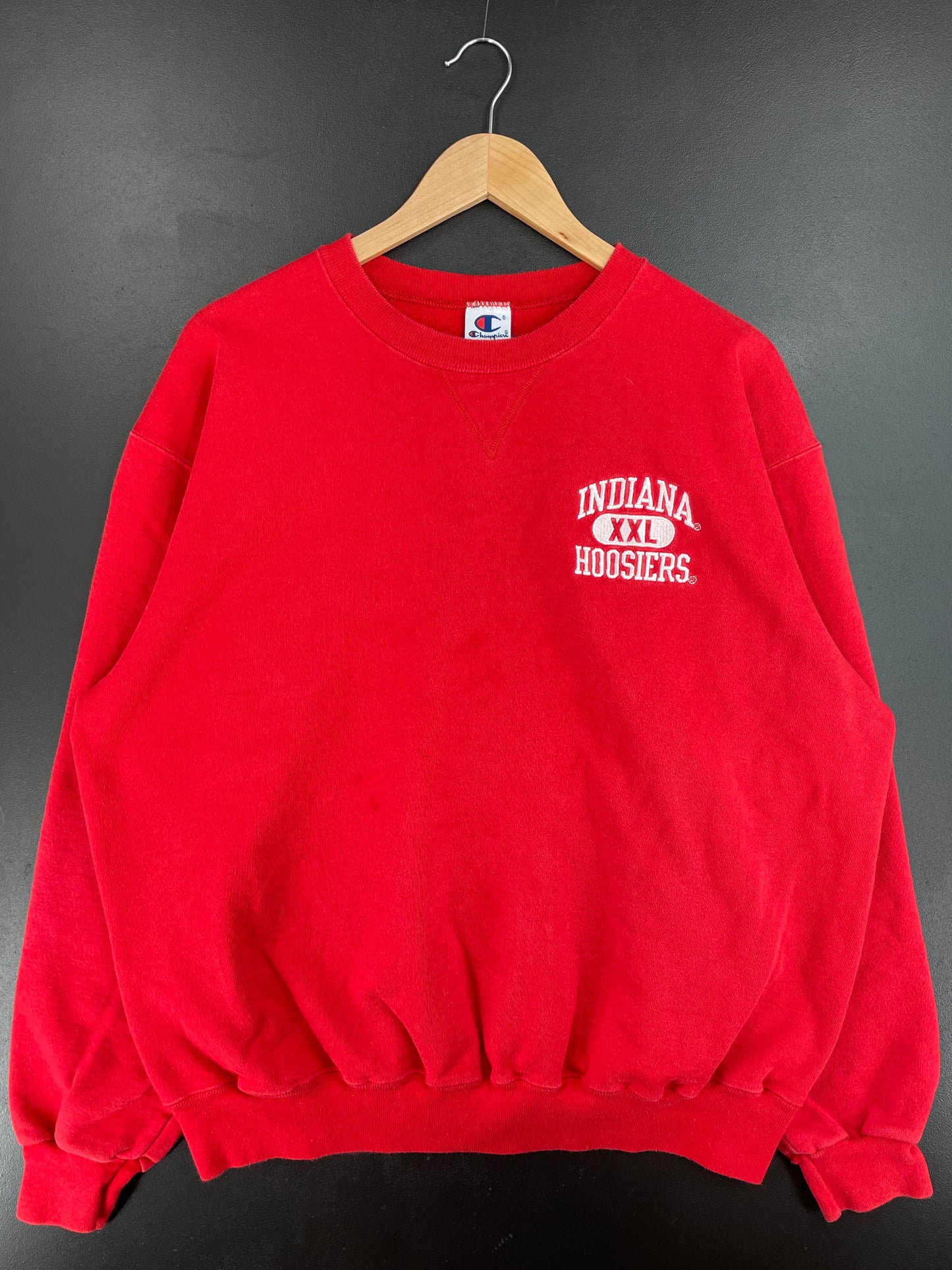 90's CHAMPION x INDIANA HOOSIERS Made in USA Size XXL Vintage College Sweat Shirt / E4964S