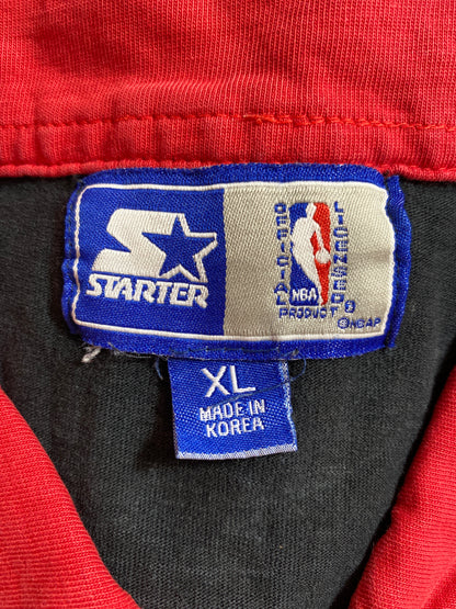 90’s CHICAGO BULLS Size XL STARTER Polo-Shirt /9966