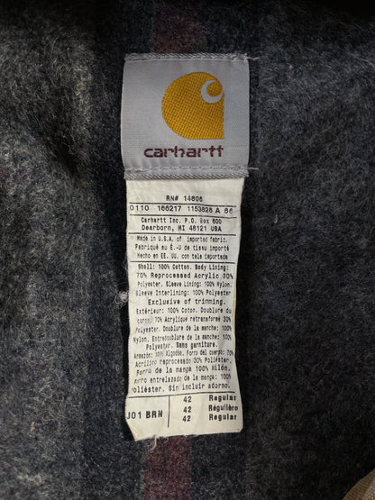 Vintage CARHARTT Size 42(XL) Duck Zip-up Jacket / A8511