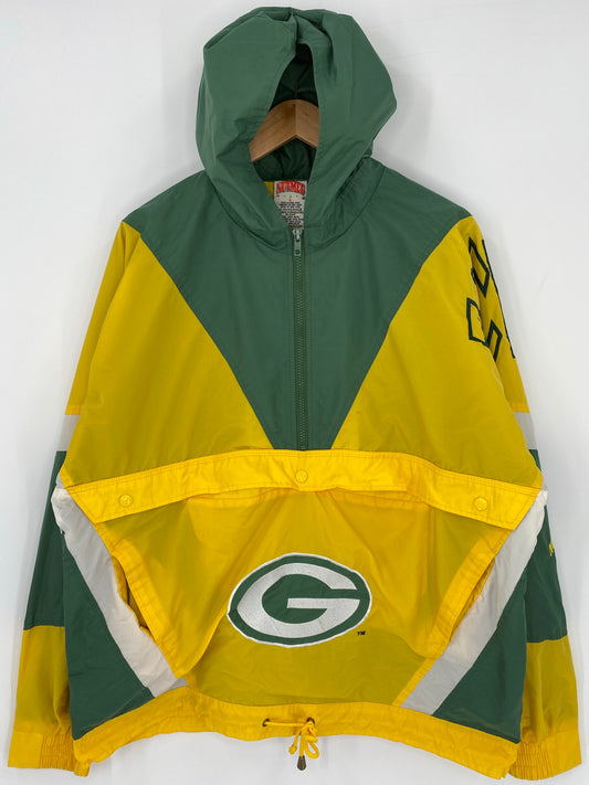 90’s PACKERS Size L NFL Nylon Jacket  / K5926
