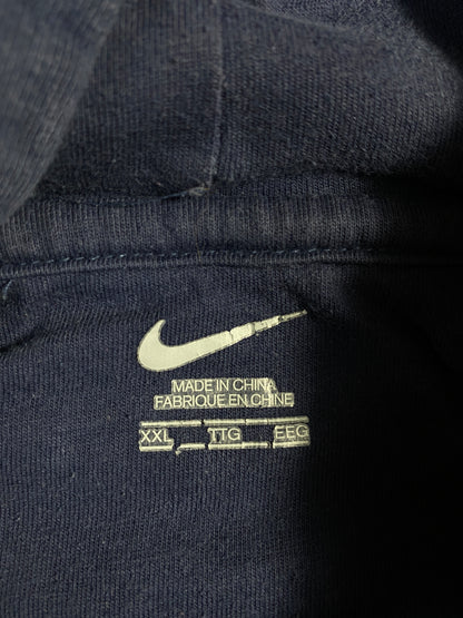 Vintage NIKE x ILLINOIS Size XXL College Hoodie Sweat-Shirt / A8232