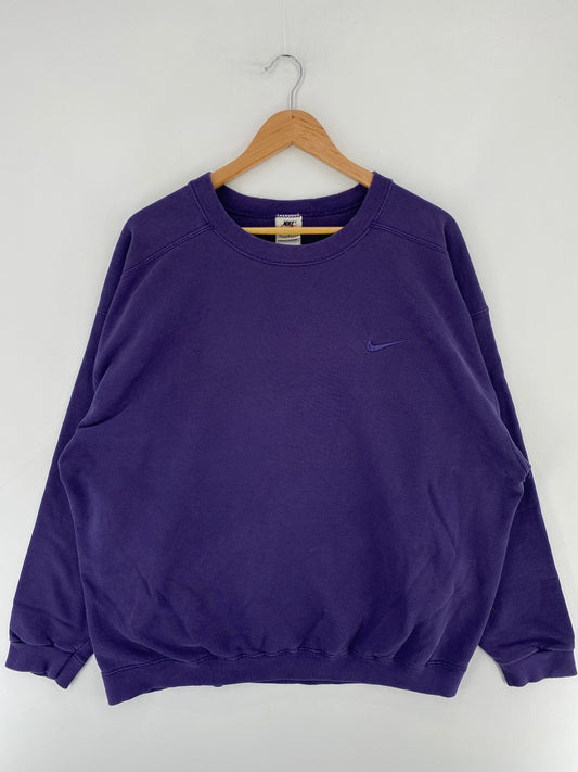 90’s NIKE MINI SWOOSH Made in USA Size XL Vintage Sweat-shirt / E6255S