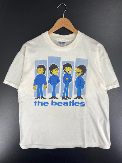 1999 THE BEATLES Size L Vintage Music T-Shirt / A5057