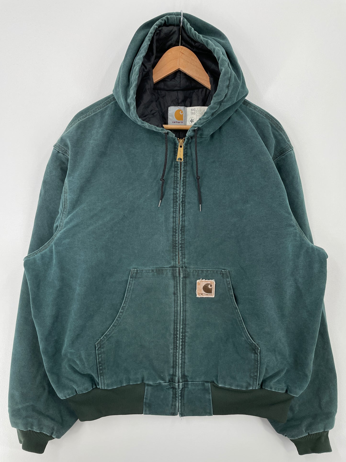 90’s CARHARTT Made in USA Size L Hoodie Duck Jacket / A8733
