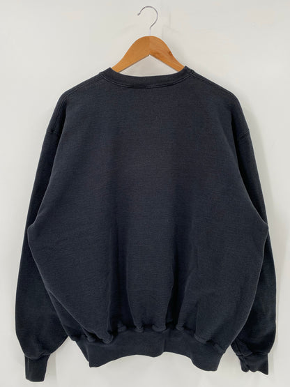 1998 BALTIMORE ORIOLES Made in USA Size XXL Vintage NLB Sweat shirt / K4698