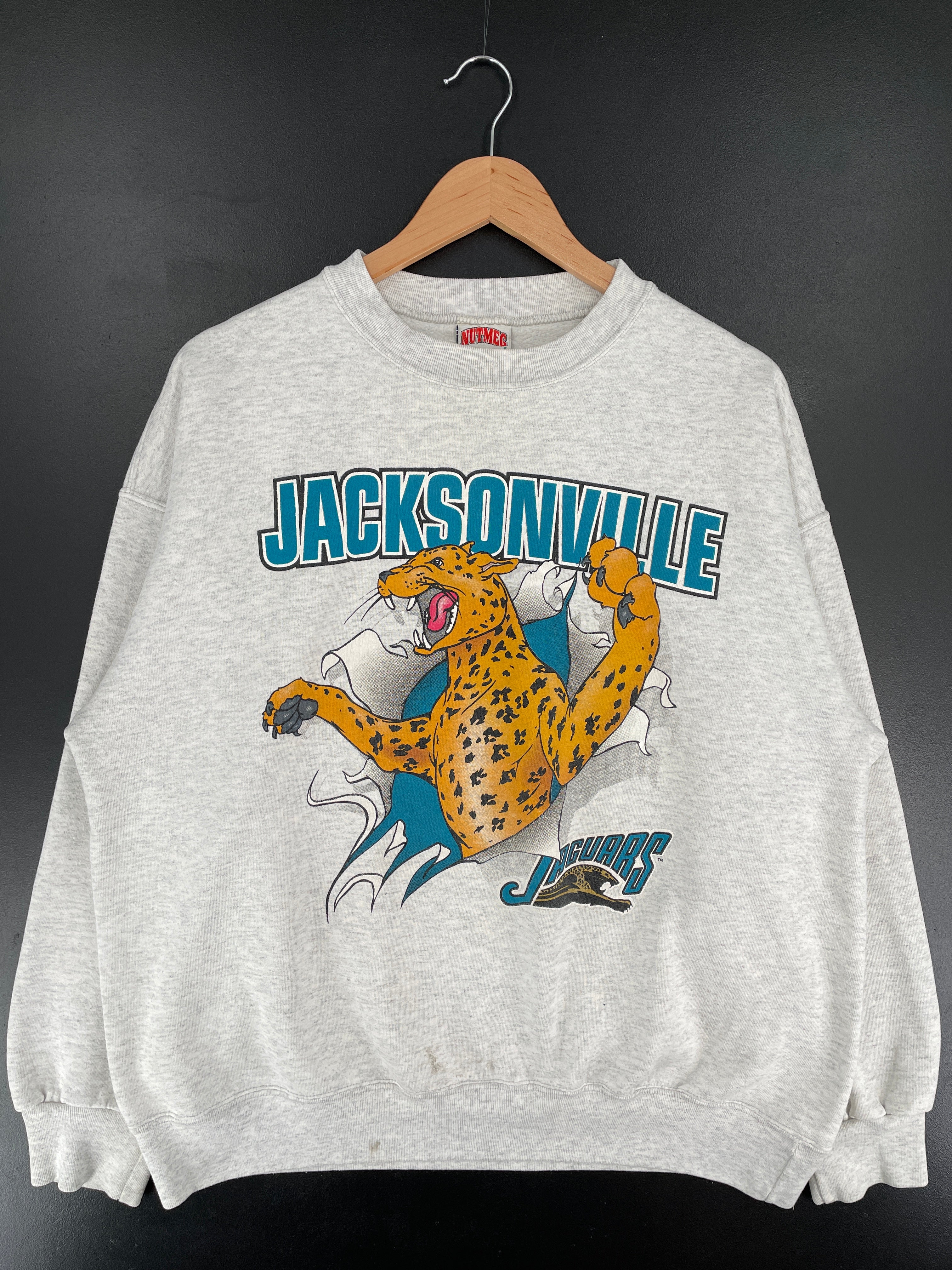 Vintage '93 JACKSONVILLE JAGUARS NFL Competitor Sweatshirt YL