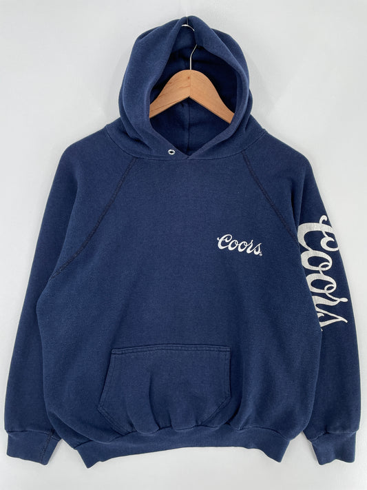 80's COORS Made in USA Size XL Vintage Hoodie Sweat-Shirt / E4762S
