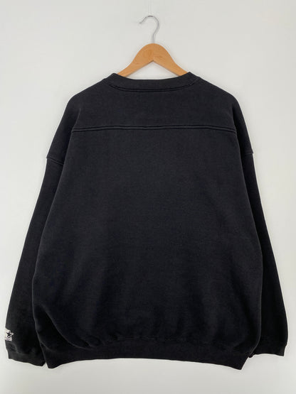 90's STARTER x MINNESOTA VIKINGS Size XXL Vintage NFL Sweat-Shirt / A9078