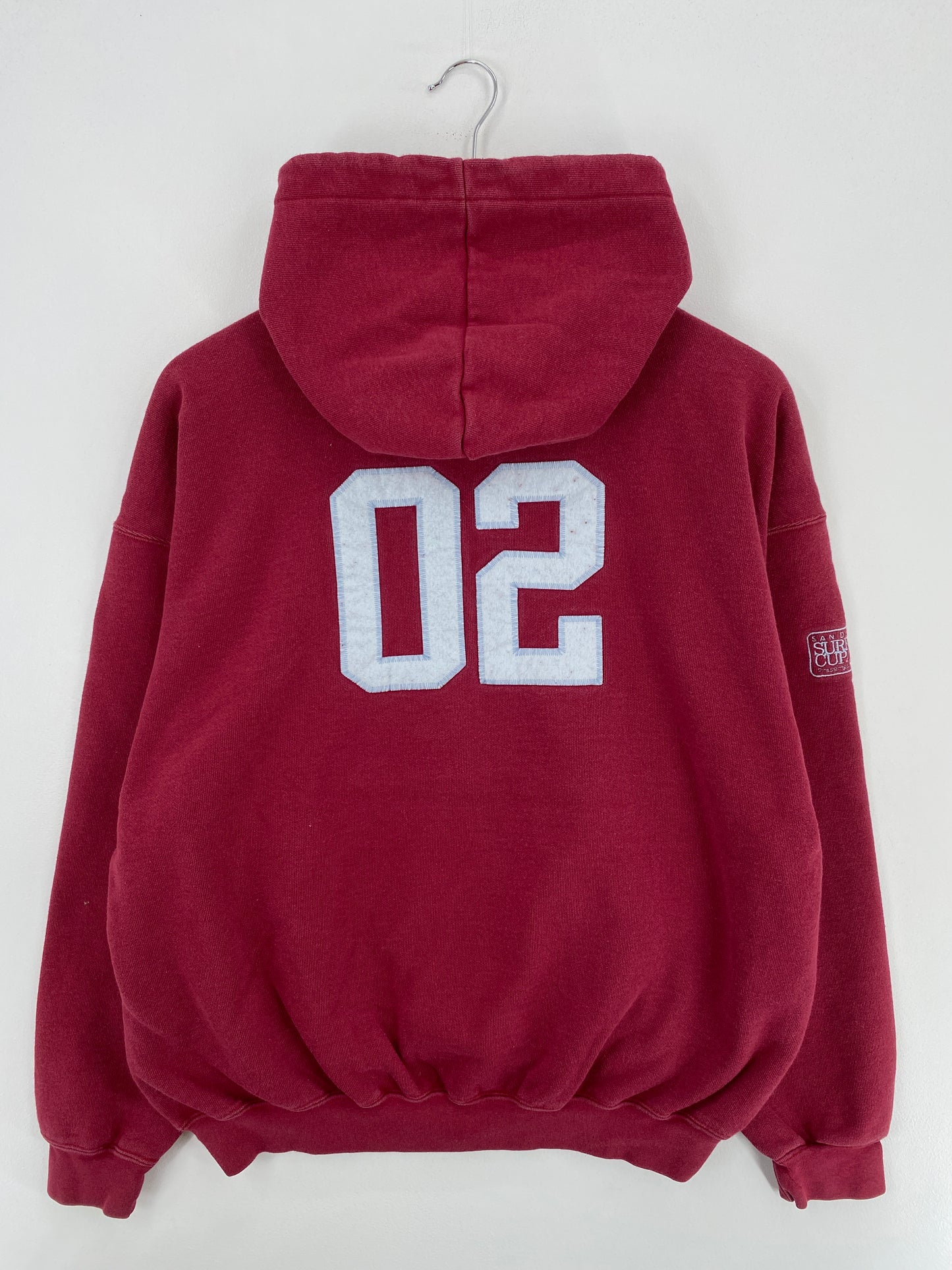 00’ NIKE SURFCUP Size M Vintage Hoodie Sweat-Shirt / A4838