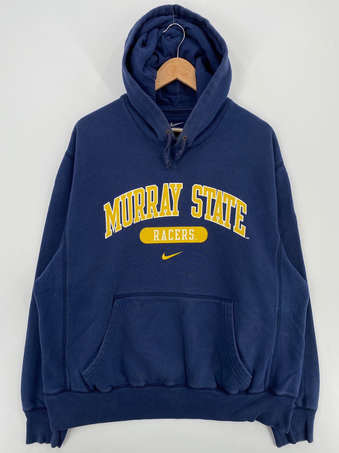 Vintage NIKE MURRAY STATE Size XL Vintage College Hoodie Sweat-shirt / A5695