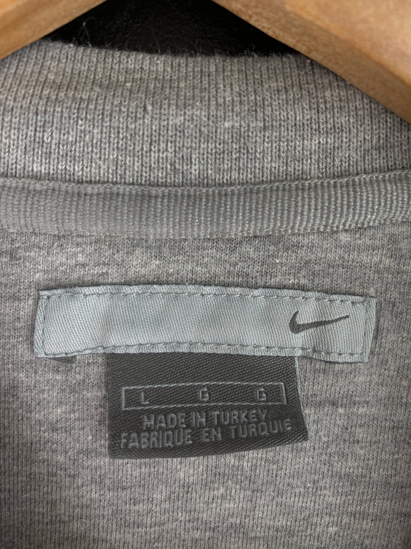 00' NIKE MINI SWOOSH Size L Vintage Sweat-shirt / E3776S