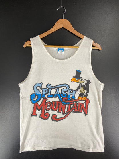 80's DISNEY SPLASH MOUNTAIN Made in USA Size L Vintage Tank Top / E6706T