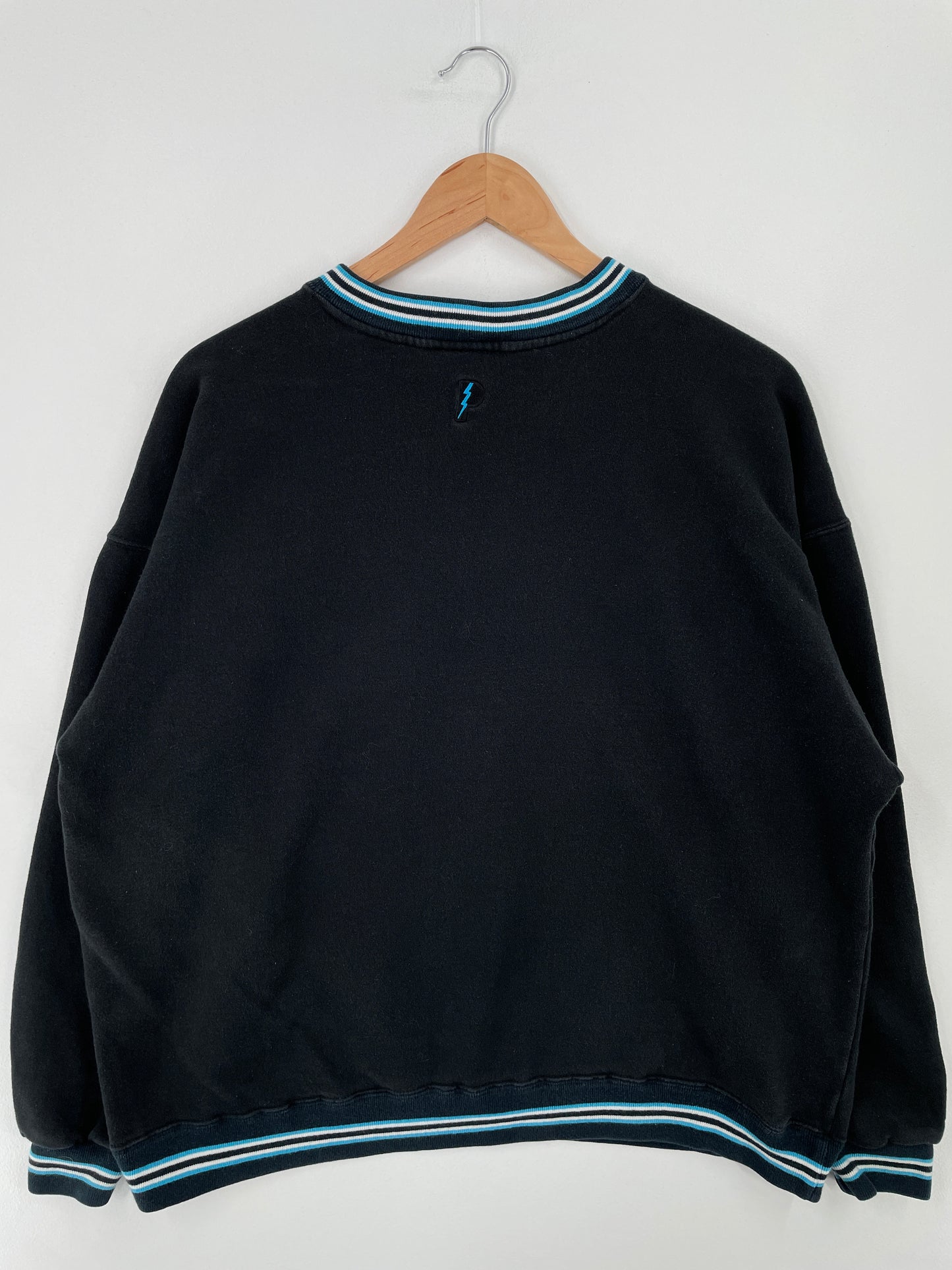 Vintage CAROLINA PANTHERS Size Approx.L NFL Sweat-Shirt / A9367