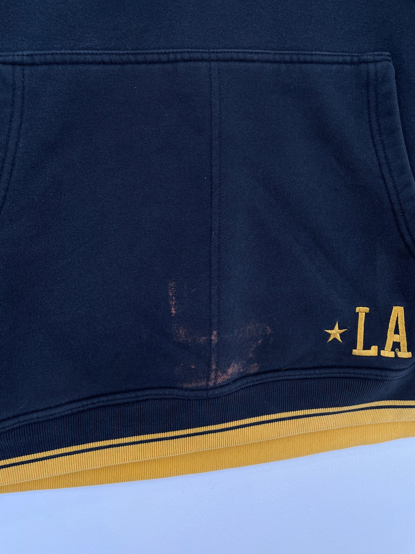 00' NIKE x LOS ANGELES LAKERS Size M Vintage NBA Hoodie Sweat shirt / E4305S