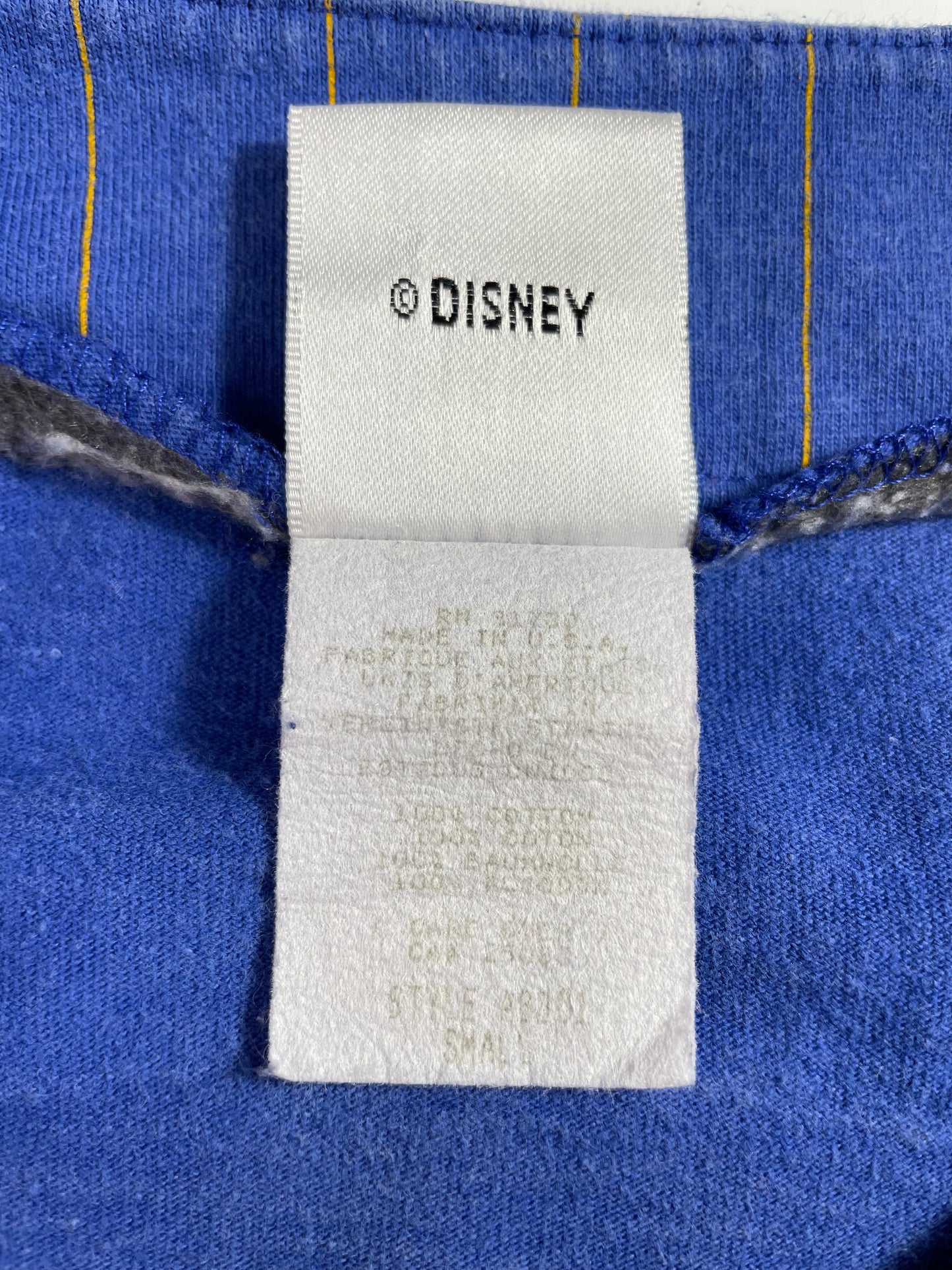 90's POOH & FRIENDS Made in USA Size S Vintage Button down T-Shirt / A2622