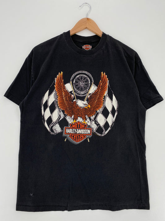 90’s HARLEY DAVIDSON Made in USA Size L T-Shirt / A2571
