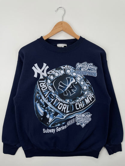 2000 NEW YORK YANKEES x PUMA Size M Vintage MLB Sweat-shirt / A1201