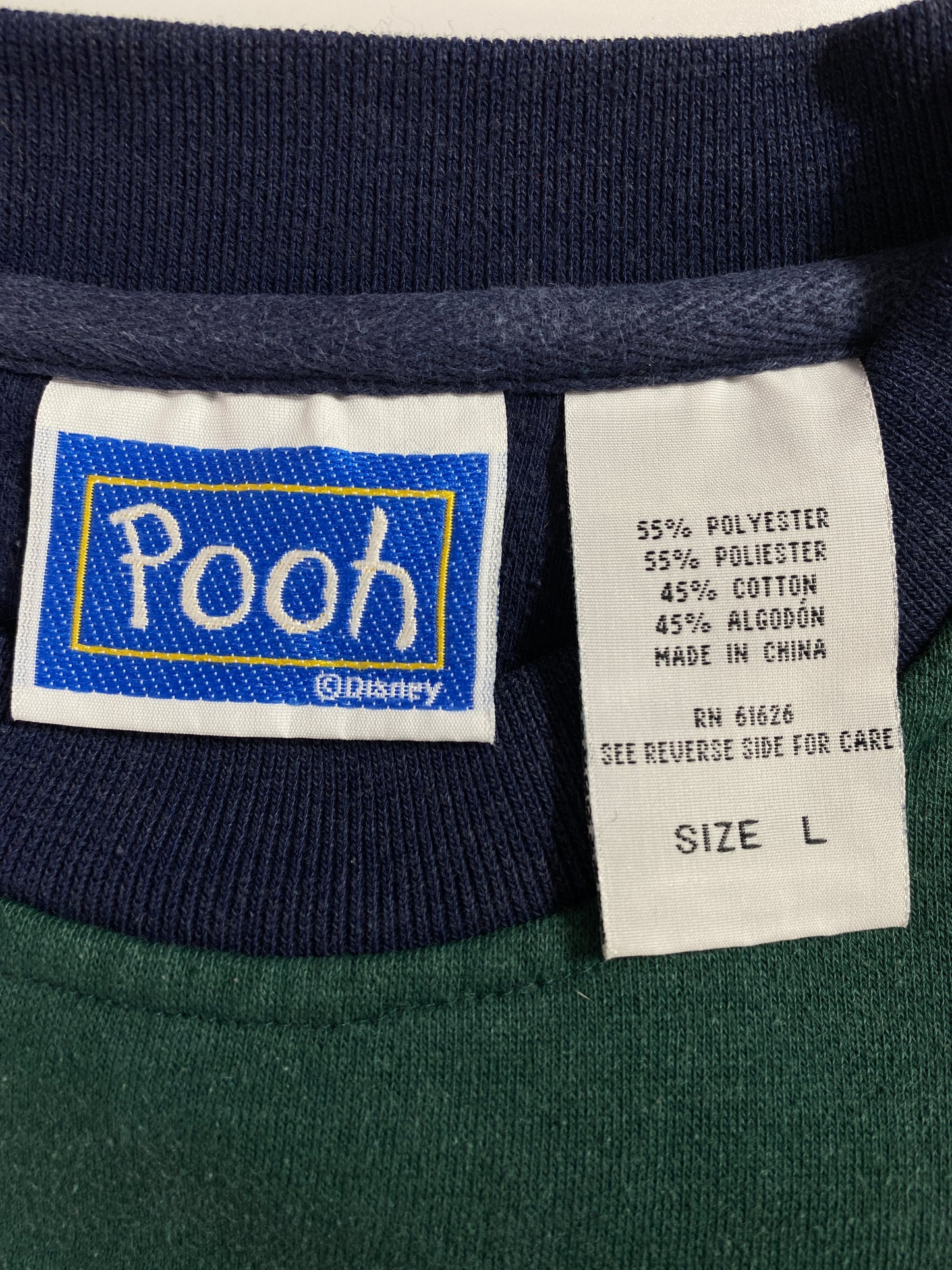 00' DISNEY TIGER Size L Vintage Sweat-shirt / A4795