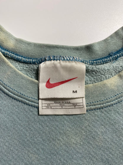90’s NIKE MINI SWOOSH Made in USA Size Ladies M Vintage Sweat-shirt / K6257