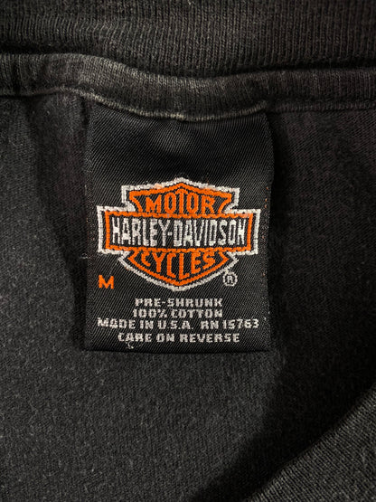90’s HARLEY DAVIDSON Made in USA Size M T-Shirt / A3297
