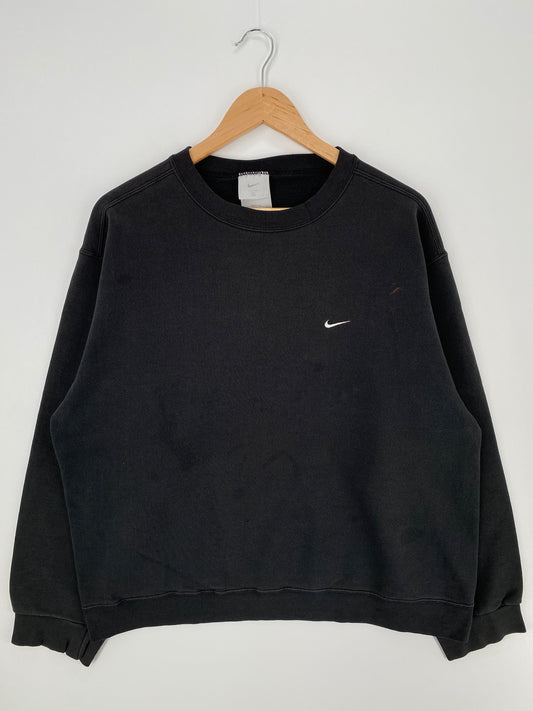 90's NIKE MINI SWOOSH Made in USA Size L Vintage Sweat-shirt / A922