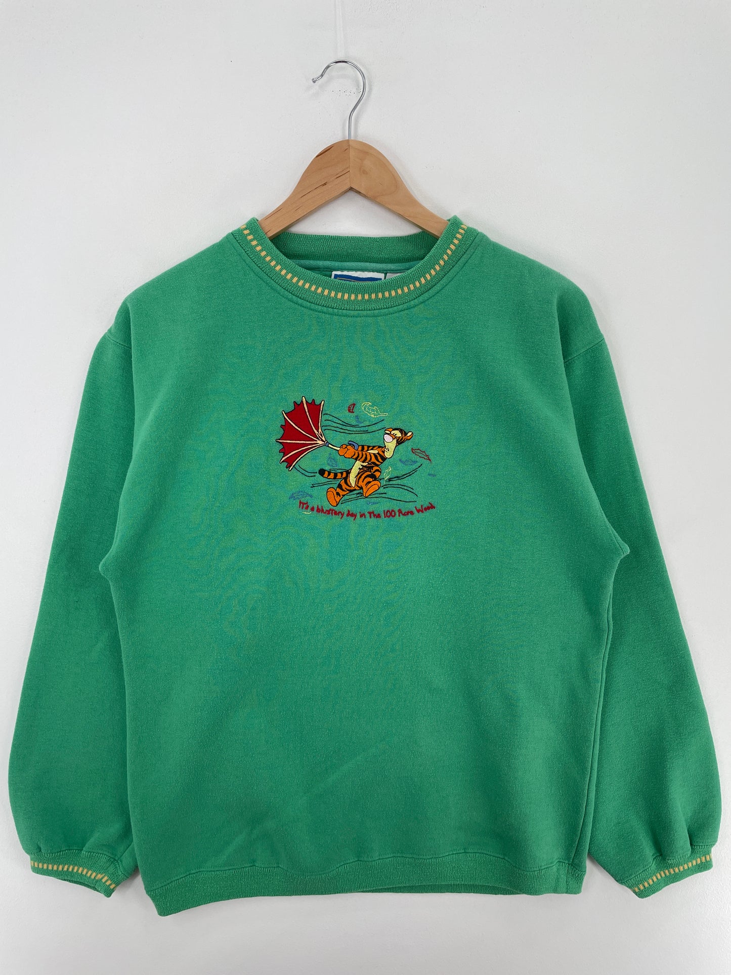 00' DISNEY TIGGER Size M Vintage Sweat-shirt / A4250