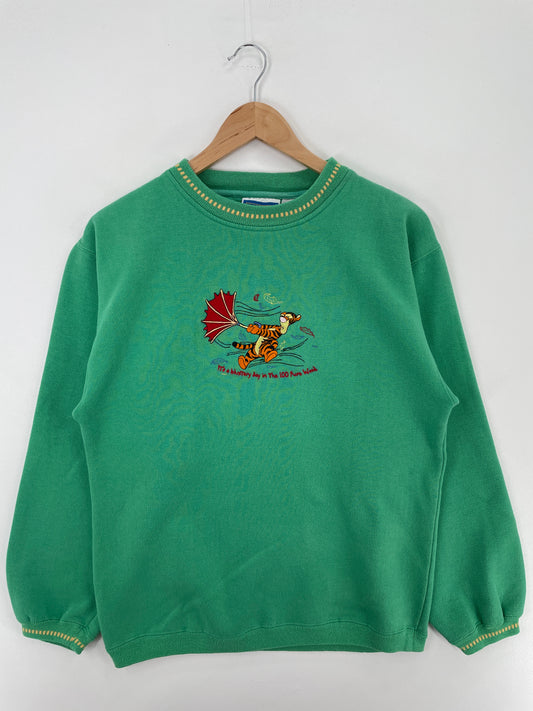 00' DISNEY TIGGER Size M Vintage Sweat-shirt / A4250
