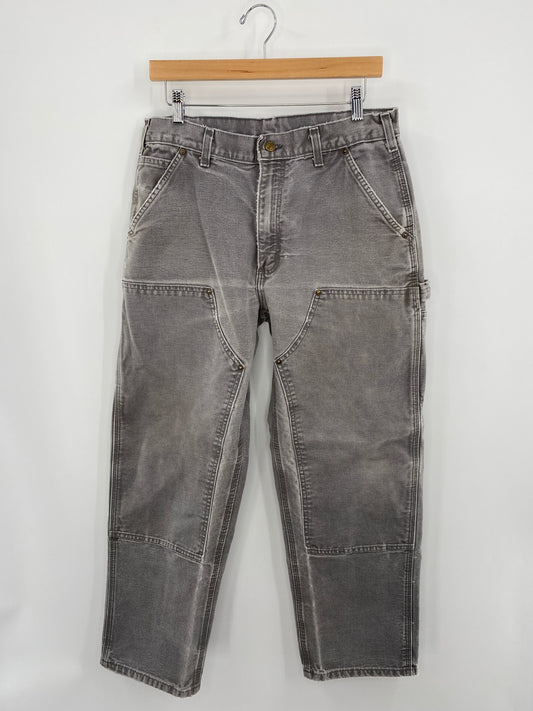 Vintage CARHARTT Size W32xL28 Vintage Double Knee Duck Pants / A3609