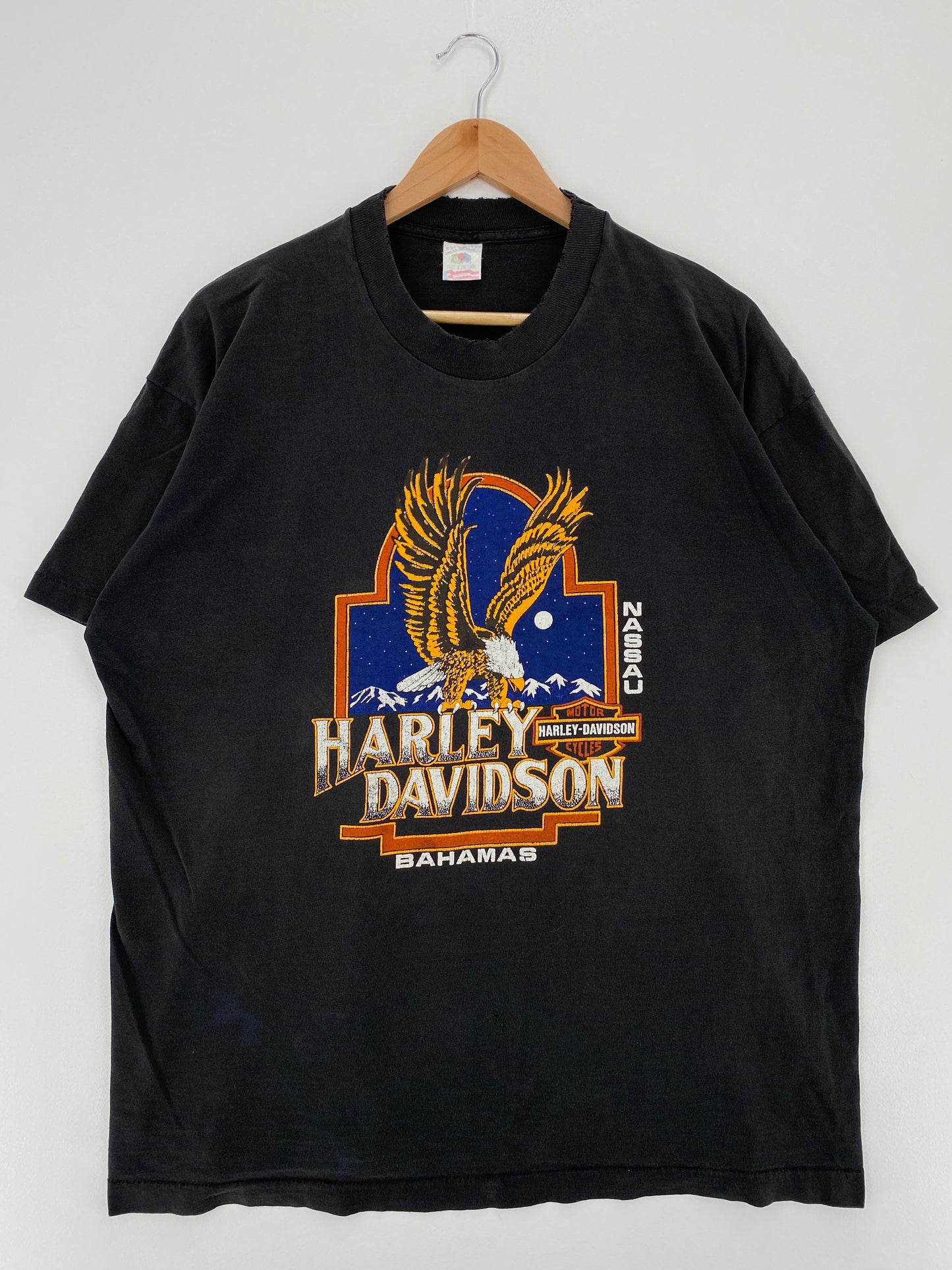 90's HARLEY DAVIDSON Made in USA Size XXL Vintage T-Shirt / A2582