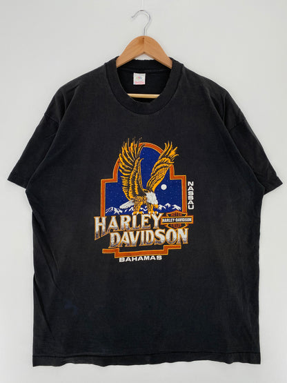 90's HARLEY DAVIDSON Made in USA Size XXL Vintage T-Shirt / A2582