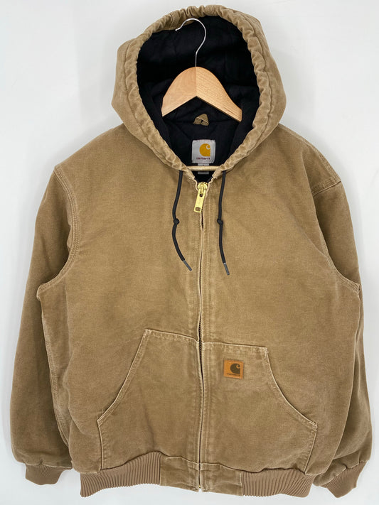 Vintage CARHARTT Size S Zip-up Hoodie Sweat-shirt Jacket / K8108