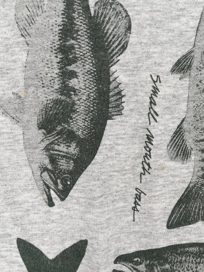 1994 FISH Size XL Vintage Animal T-Shirt / E5802T