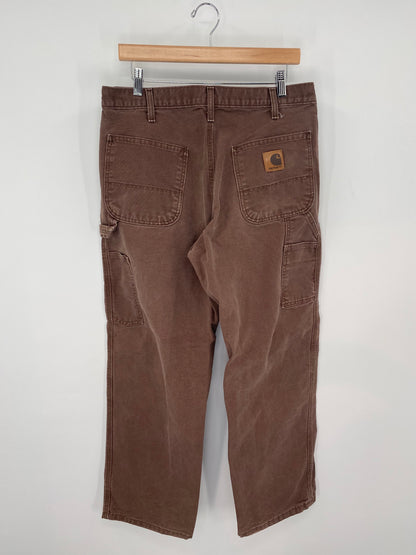 Vintage CARHARTT Size W32xL28 Duck Pants / K9984