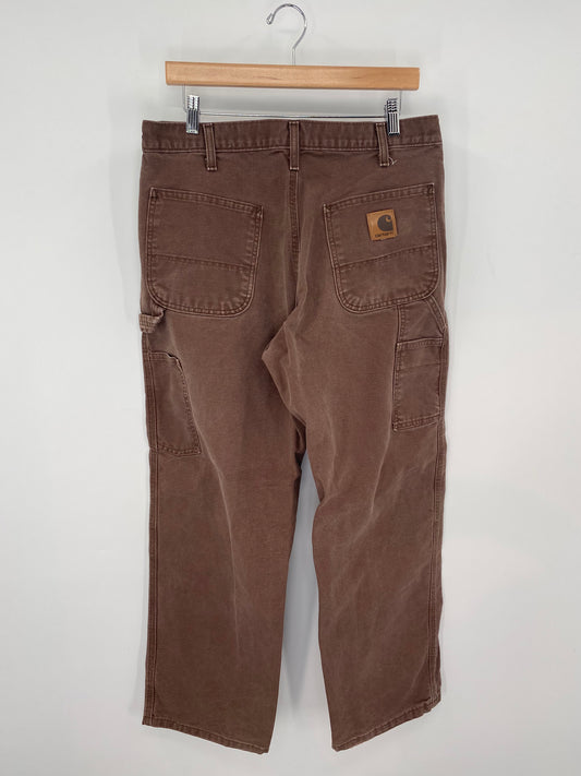 Vintage CARHARTT Size W32xL28 Duck Pants / K9984