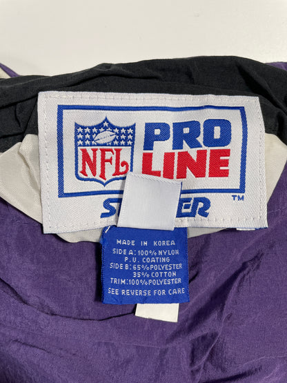 Vintage STARTER x BALTIMORE RAVENS Size L NFL Nylon Jacket / A9552