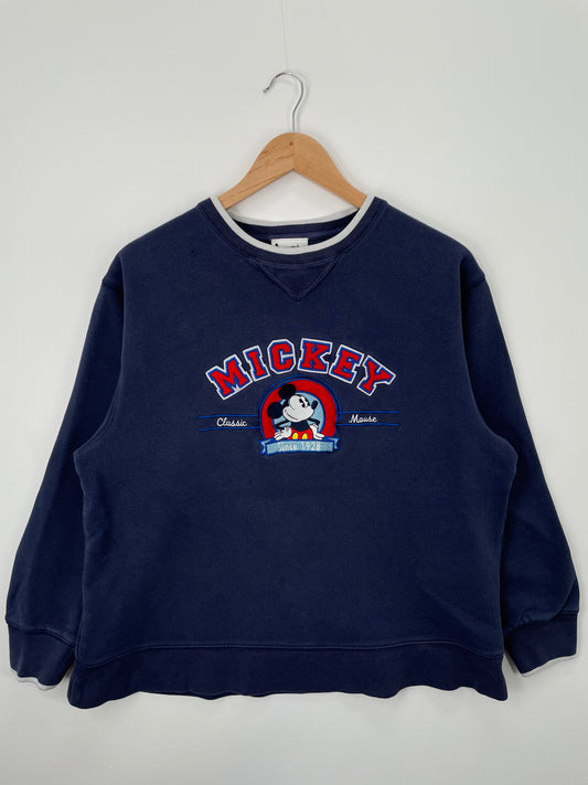 00' DISNEY MICKEY Size M Vintage Sweat-Shirt / A1530