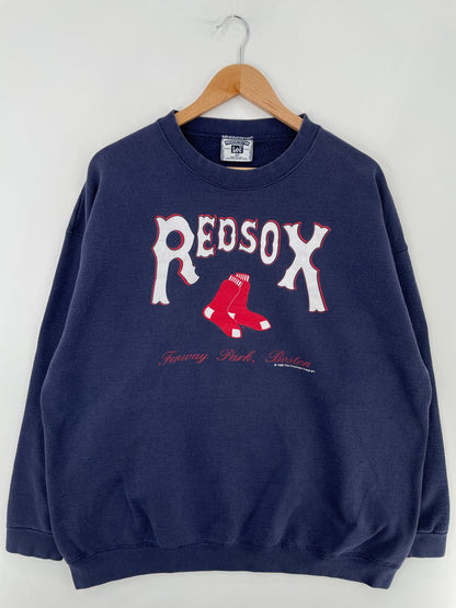 1998 BOSTON RED SOX Made in USA Size XXL Vintage MLB Sweat-shirt / E4977S