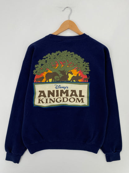 90's DISNEY ANIMAL KINGDOM Made in USA Size S/M Vintage Sweat-shirt / E3724S