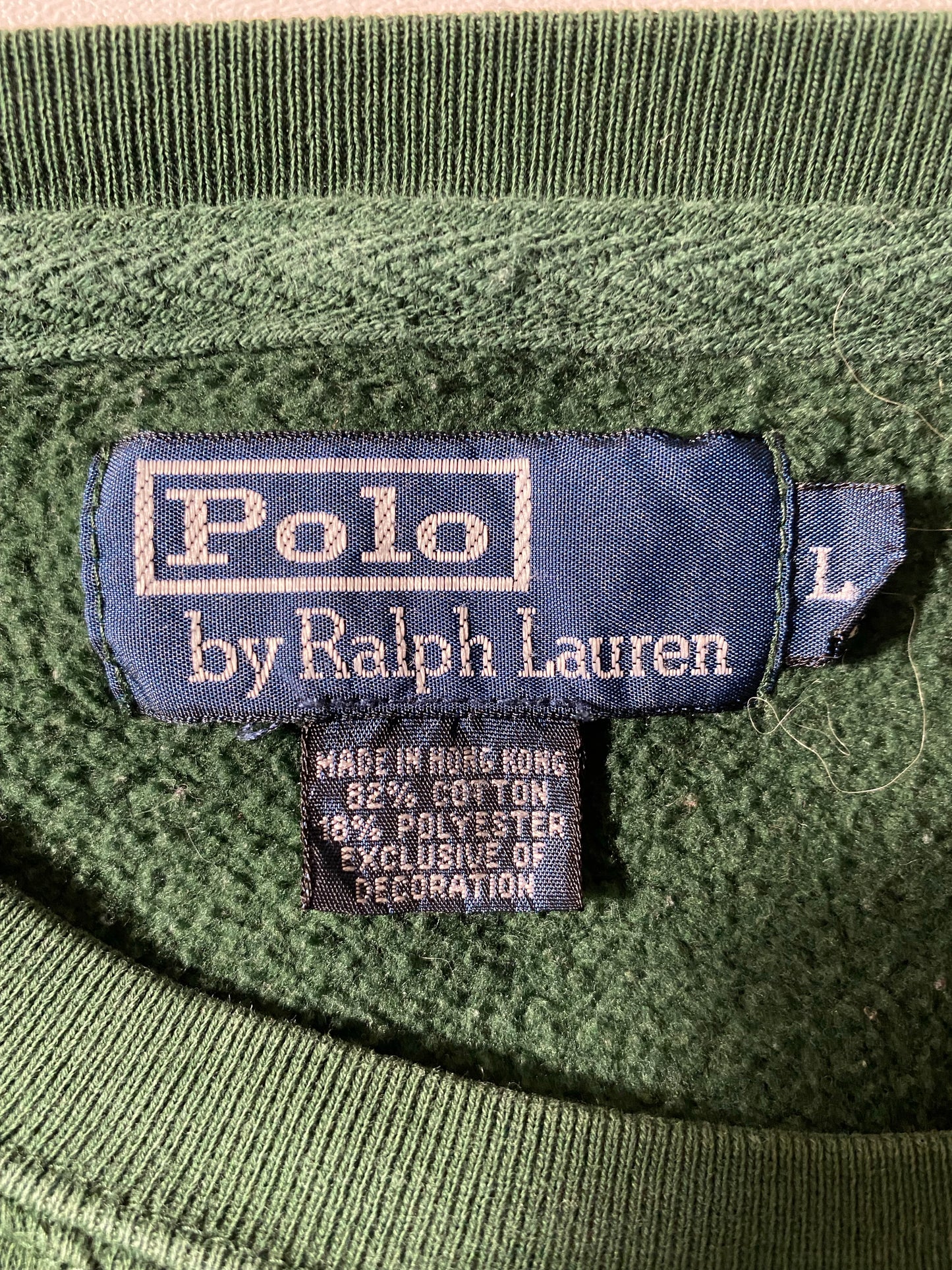 Vintage POLO RALPH LAUREN Size L Sweat-shirt  / K6433