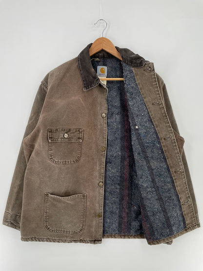 90’s CARHARTT Made in USA Size L Duck Jacket / E653