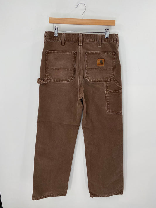 Vintage CARHARTT Size 34x32 Duck Pants / K8069