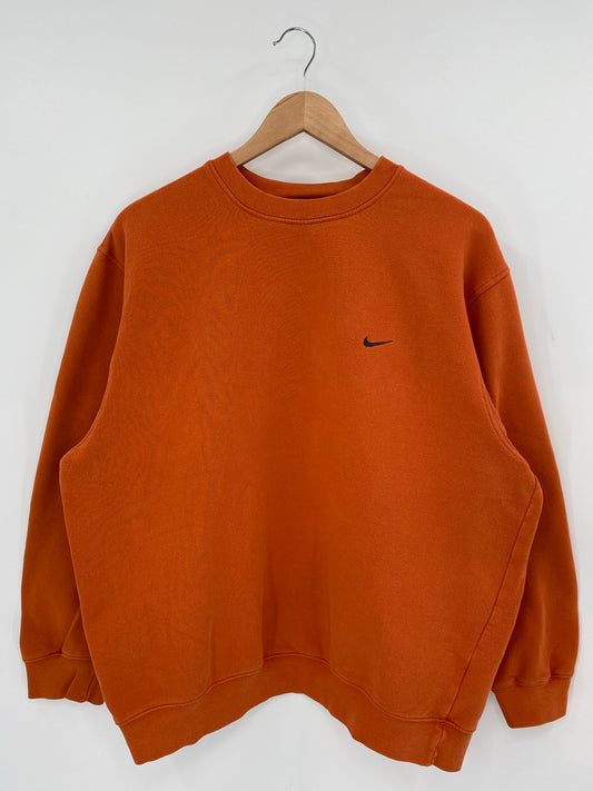 00' NIKE MINI SWOOSH Size L Vintage Sweat-shirt / K7171