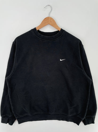 00' NIKE MINI SWOOSH Size M Vintage Sweat-Shirt / E93